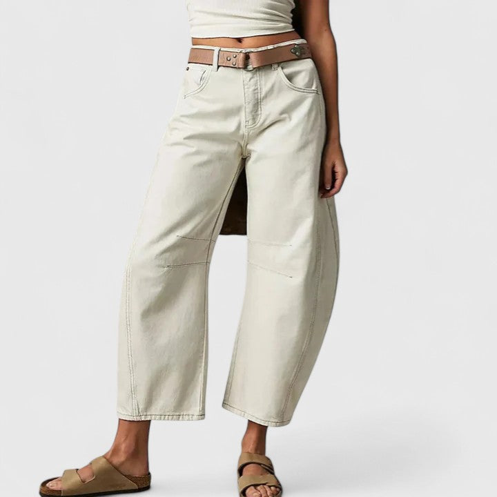 Rain | Comfortable Wide-Leg Trousers
