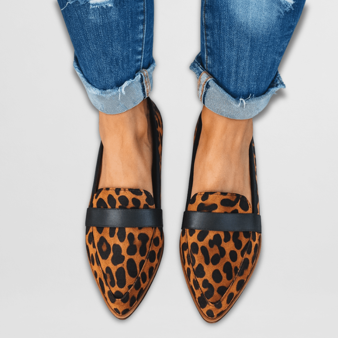 Charlotte | Women’s Orthopaedic Pointed Toe Slip On Loafers