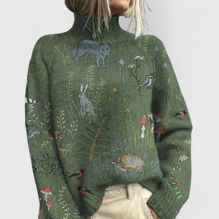 Centenia | Elegant Turtleneck Jumper